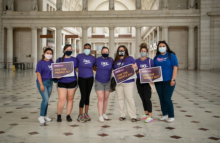 LWV staff in Supreme Court